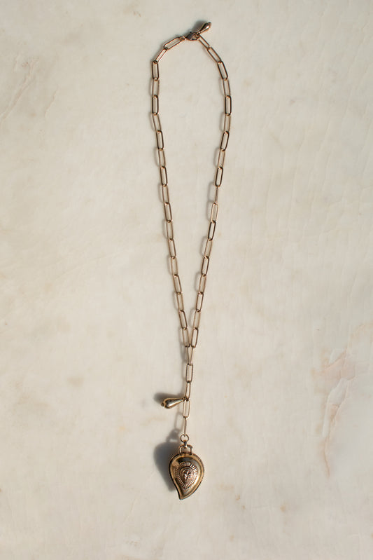 Long Paisley Necklace