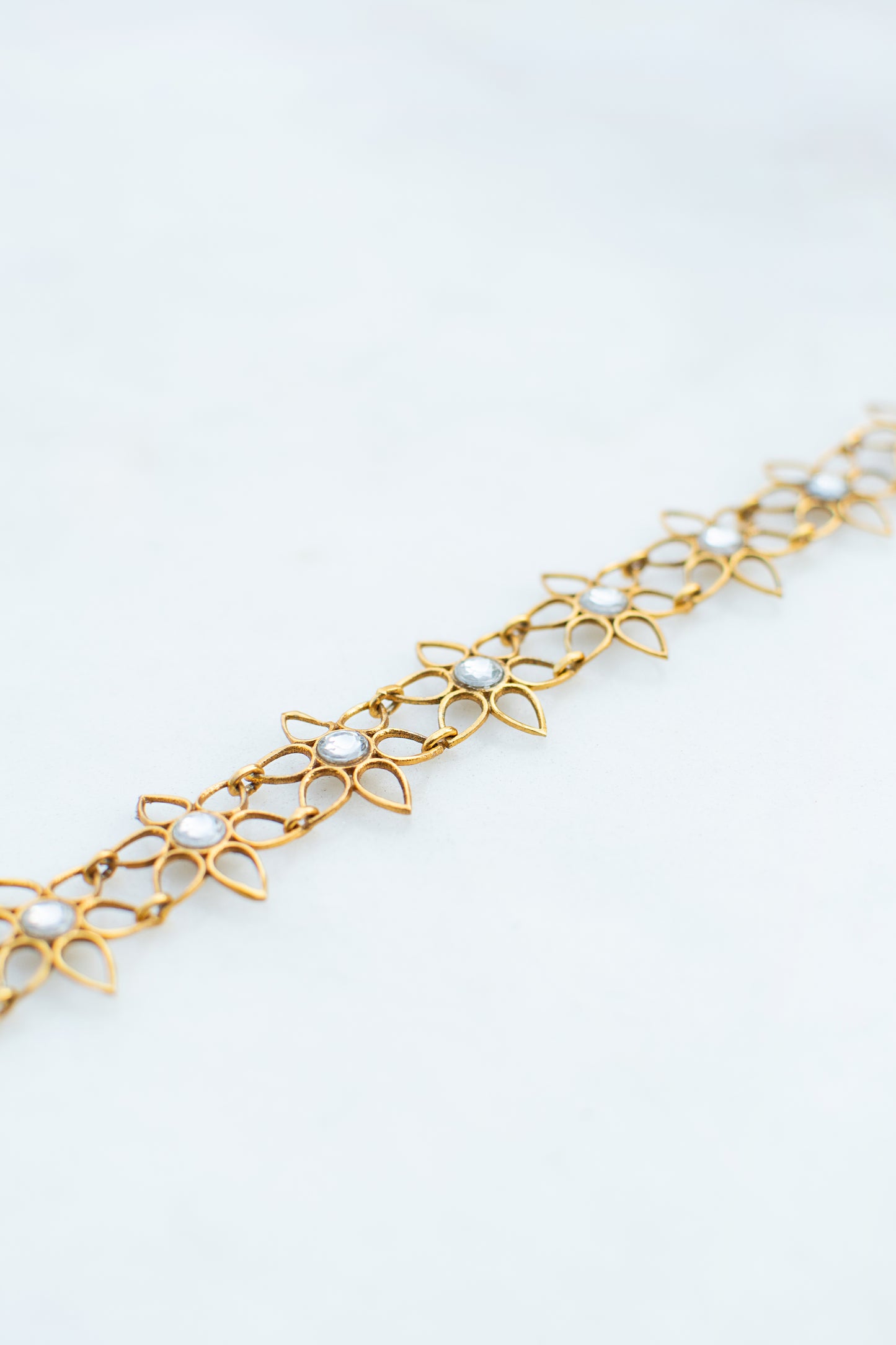 Floral Filigree Choker Set