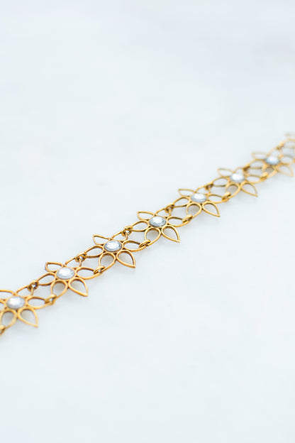 Floral Filigree Choker Set